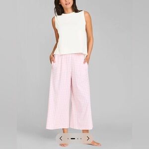 💖 Tommy John Valentine’s  PJ’s Women’s Power Nap Tank and pant -Grey